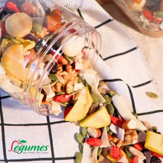 Trail Mix 10 loại Hạt và Trái cây sấy cao cấp 500g - [ LÉGUMES VIỆT NAM ]