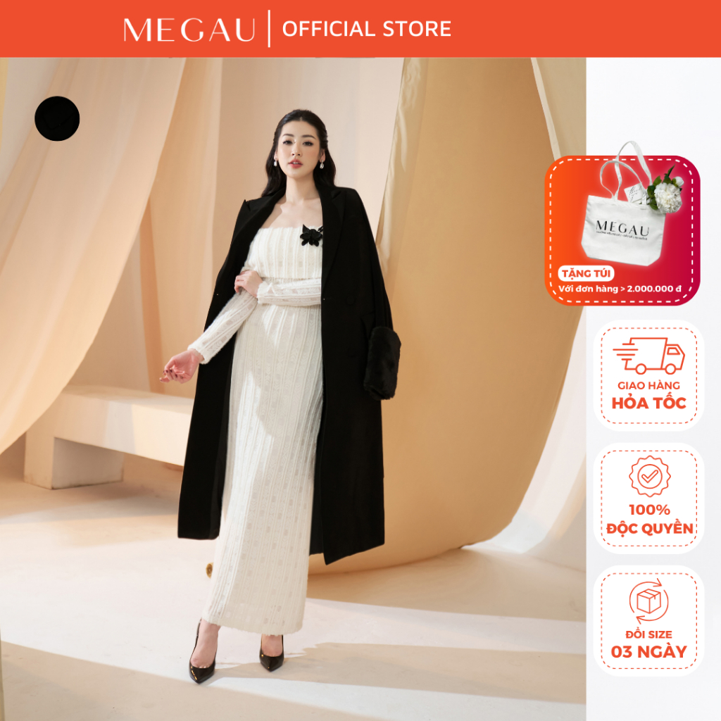 GIVENCHY – Áo khoác dáng dài Trenchcoat cho bà bầu và sau sinh thương hiệu MEGAU