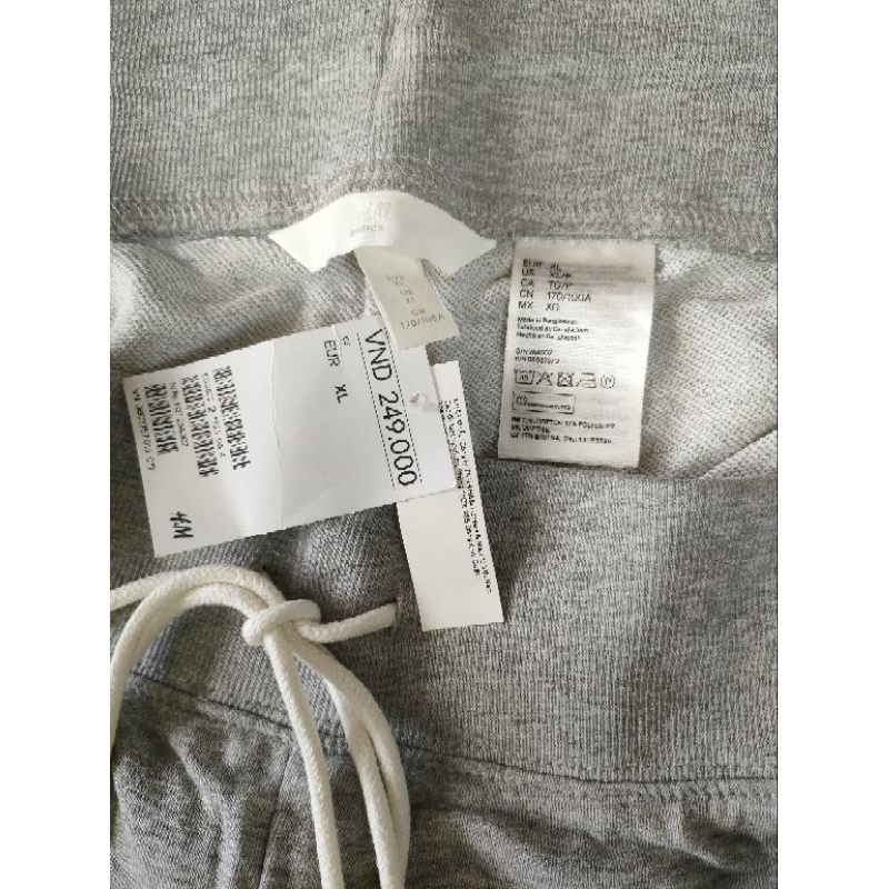 (Sale) Quần jogger HM* - fulltag hãng bigsize - dư xịn