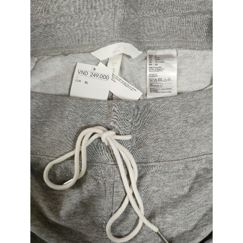 (Sale) Quần jogger HM* - fulltag hãng bigsize - dư xịn