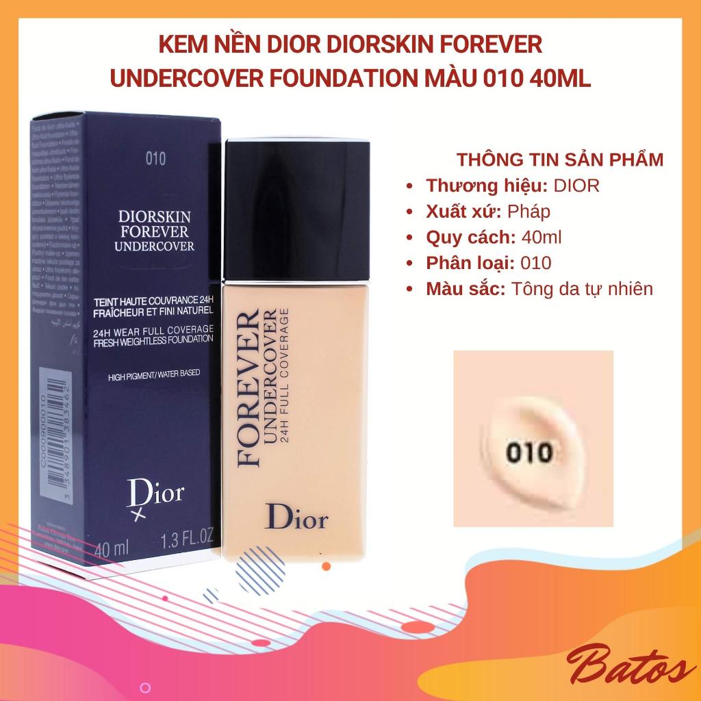 Kem Nền Dior Diorskin Forever Undercover Foundation Màu 010 40Ml | Shopee  Việt Nam