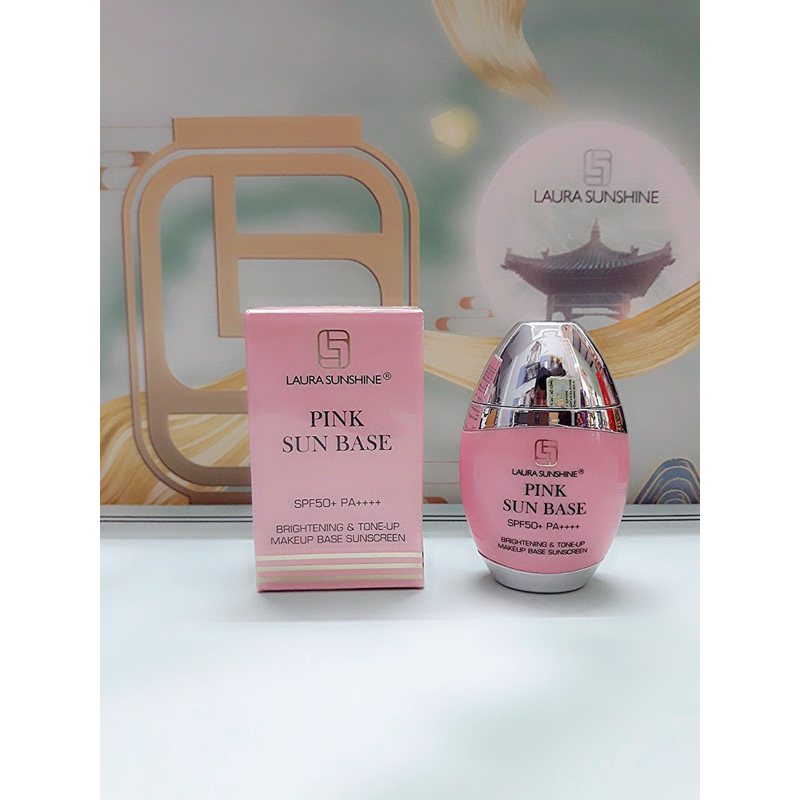 KEM CHỐNG NẮNG HỒNG PINK SUN BASE LAURA SUNSHINE NHẬT KIM ANH
