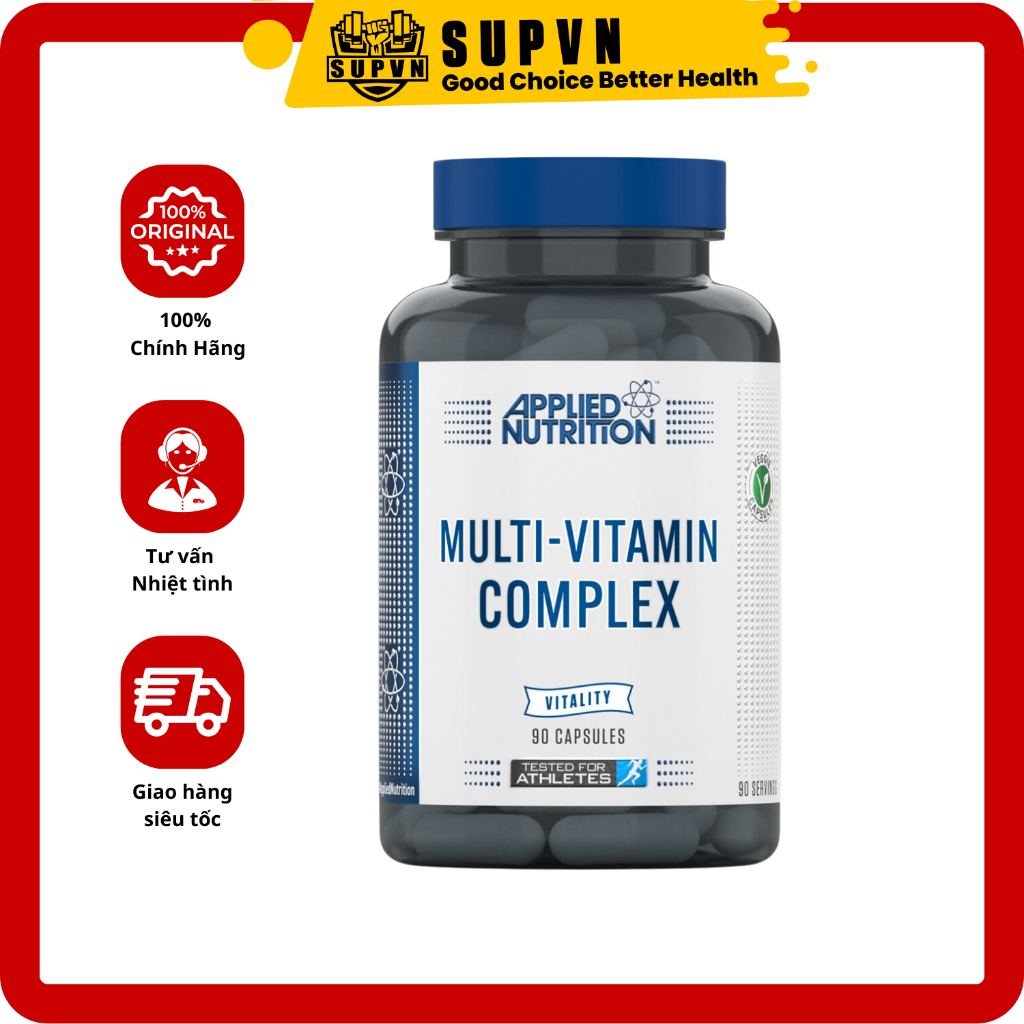 Multivitamin Complex Applied Nutrition (90 viên) - Viên bổ sung Vitamin ...