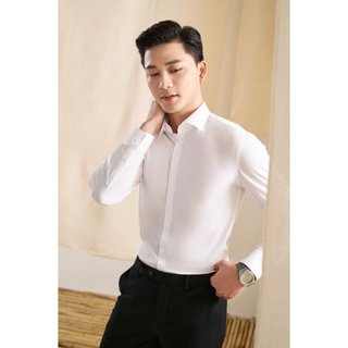 [T7_SALE 20%_HT] Áo Sơ Mi Dài Tay Knit Nhật 7SMDB302TRK/7SMDB303TRK Biluxury Chống Nhăn Chống Tia Cực Tím Kháng Khuẩn