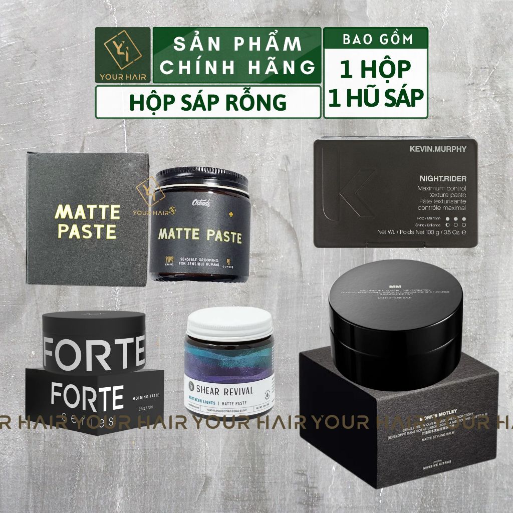 Hộp sáp RỖNG cho việc Sưu Tầm | Tái Sử Dụng | Chính hãng