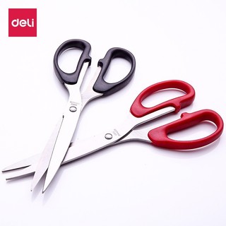 Kéo Văn Phòng 210mm Deli E6010 sắt bén hàng chính hãng