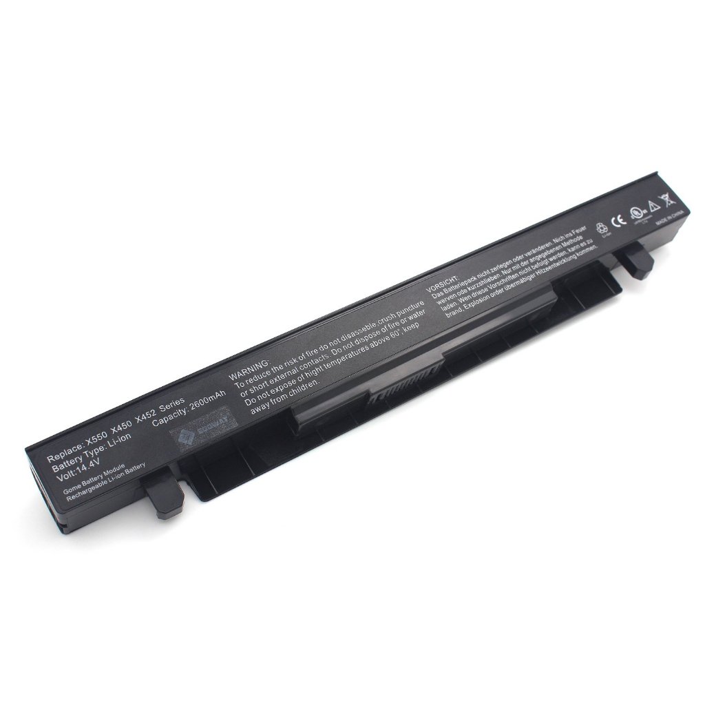 Pin Laptop Asus X450 A41-X550 A41-X550A X550C X550B X550V X550D X450C X452 F550C K450 R510L P550L X500D P550L NEW 100%