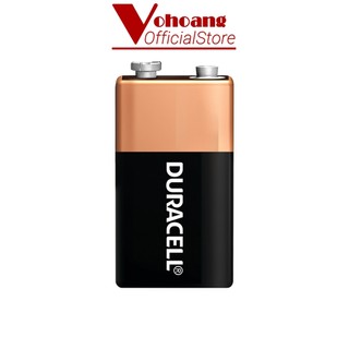 Pin vuông 9V Duracell Alkaline chống chảy dung lượng cao - Hàng chính hãng