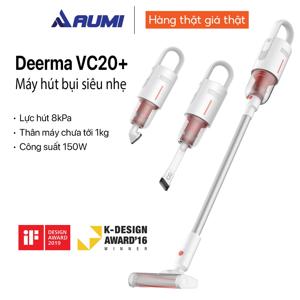 Máy hút bụi không dây cao cấp siêu nhẹ Deerma VC20 PLUS - Bảo hành 12 ...