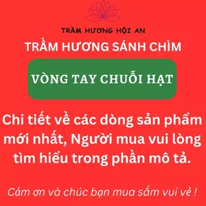 Tổng hợp các mẫu Vòng tay trầm hương 6 ly đẹp nhất hiện nay-Trầm Hương Hội An