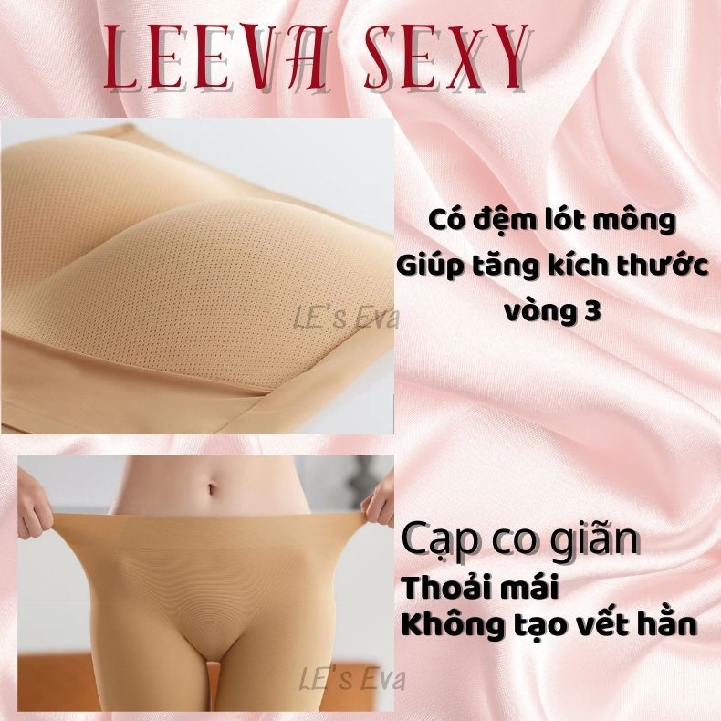 Quần độn mông đúc su nữ, quần nâng mông dạng đùi thông hơi, định hình siêu tôn dáng hàng cao cấp QL06