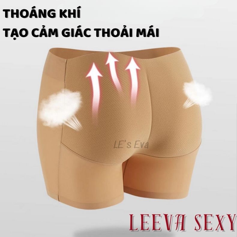 Quần độn mông đúc su nữ, quần nâng mông dạng đùi thông hơi, định hình siêu tôn dáng hàng cao cấp QL06