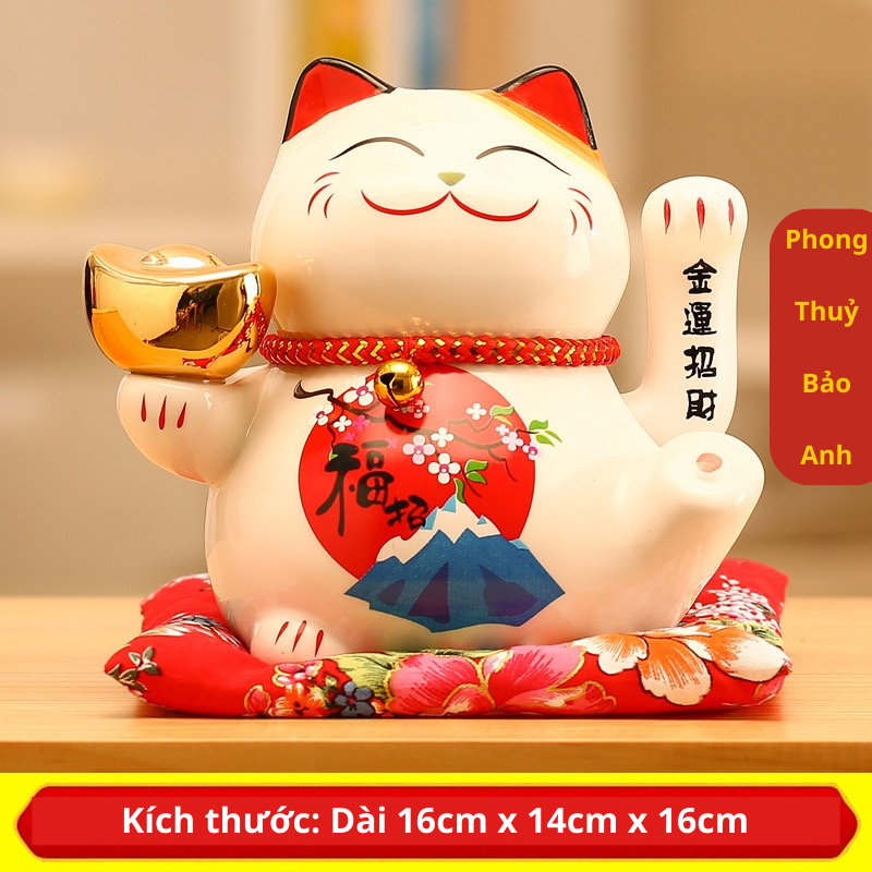 Mèo Vẫy Bằng Pin - Mèo Thần Tài Maneki Neko Kêu Gọi Khách Hũ Tiết Kiệm ...