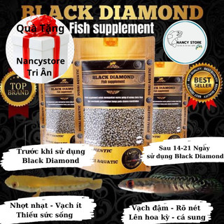Cám BLACK DIAMOND 2mm và 4mm làm đậm viền tăng vẩy và kích vẩy nhập indo