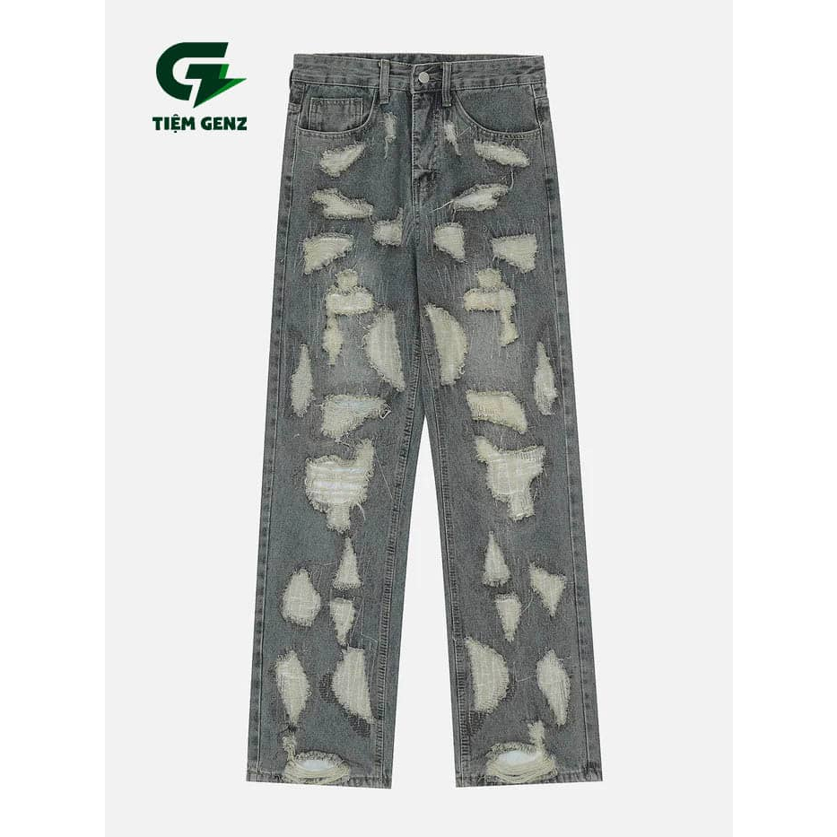 Quần jean rách lỗ Tiệm Genz | Shopee Việt Nam