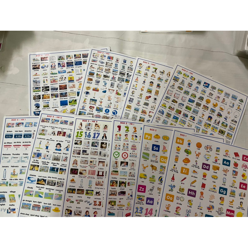 Sticker luyện viết Lớp 1-2-3-4-5-6 Global | Shopee Việt Nam