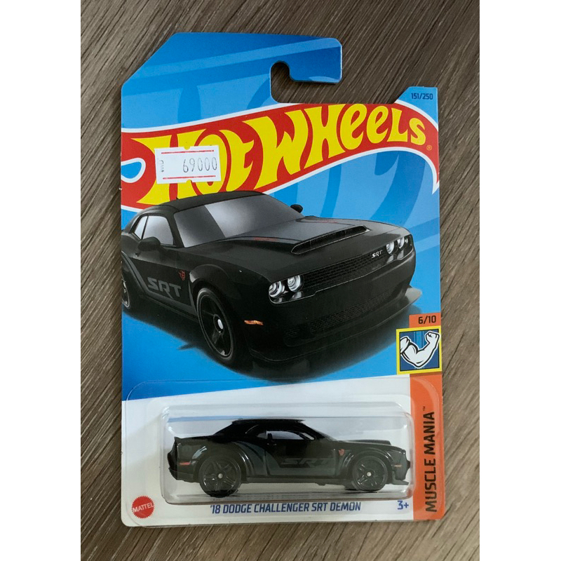 Hot Wheels 18 Dodge Challenger Srt Demon Shopee Việt Nam