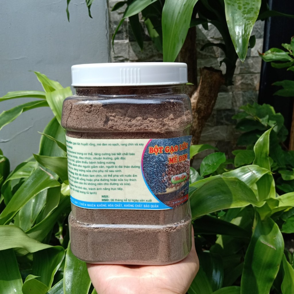 500gr bột tím than mè đen rang chín - nhà làm KHÔNG ĐƯỜNG | Shopee Việt Nam