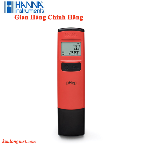 Máy đo pH Mã: HI98107 Thương hiệu: Hanna Instruments thang đo: 0 đến 14 ...