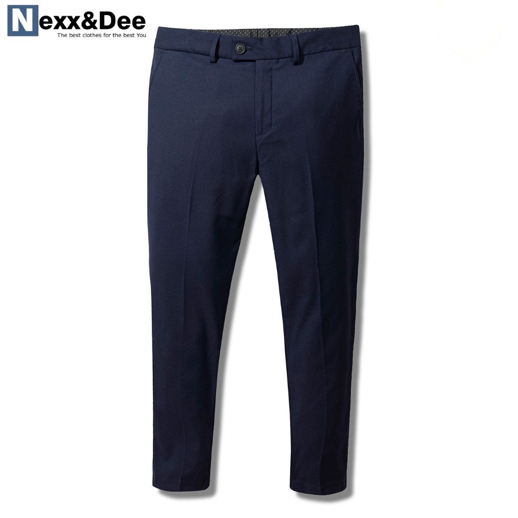 Quần tây âu nam đen vải cao cấp trẻ trung niên công sở đi tiệc Nexx&Dee ...