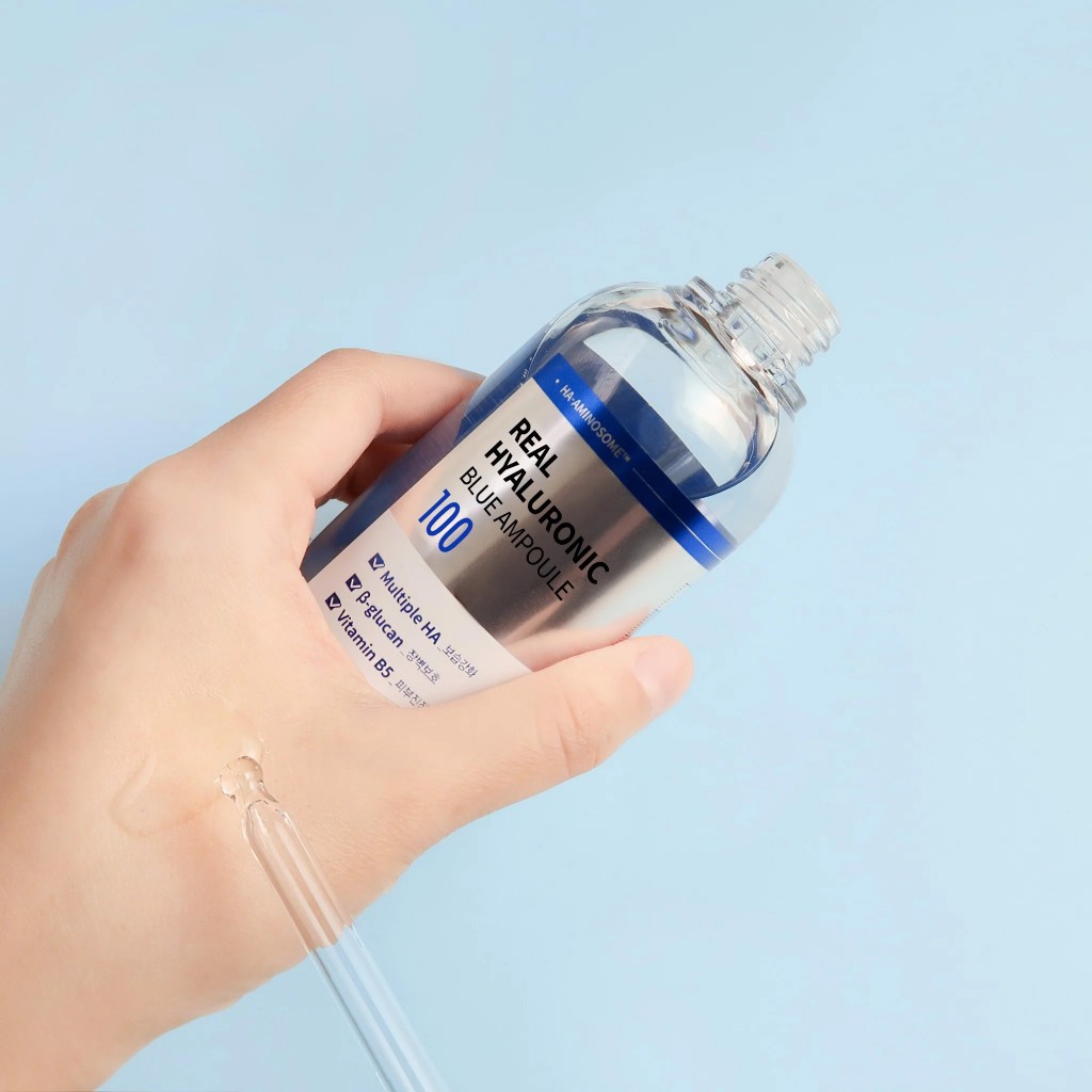 Ảnh Tinh chất dưỡng da Wellage Real Hyaluronic Blue Ampoule 100 75ml 2