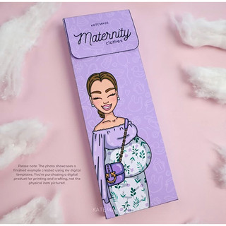 Sổ thời trang Mẹ bầu - Búp bê giấy
