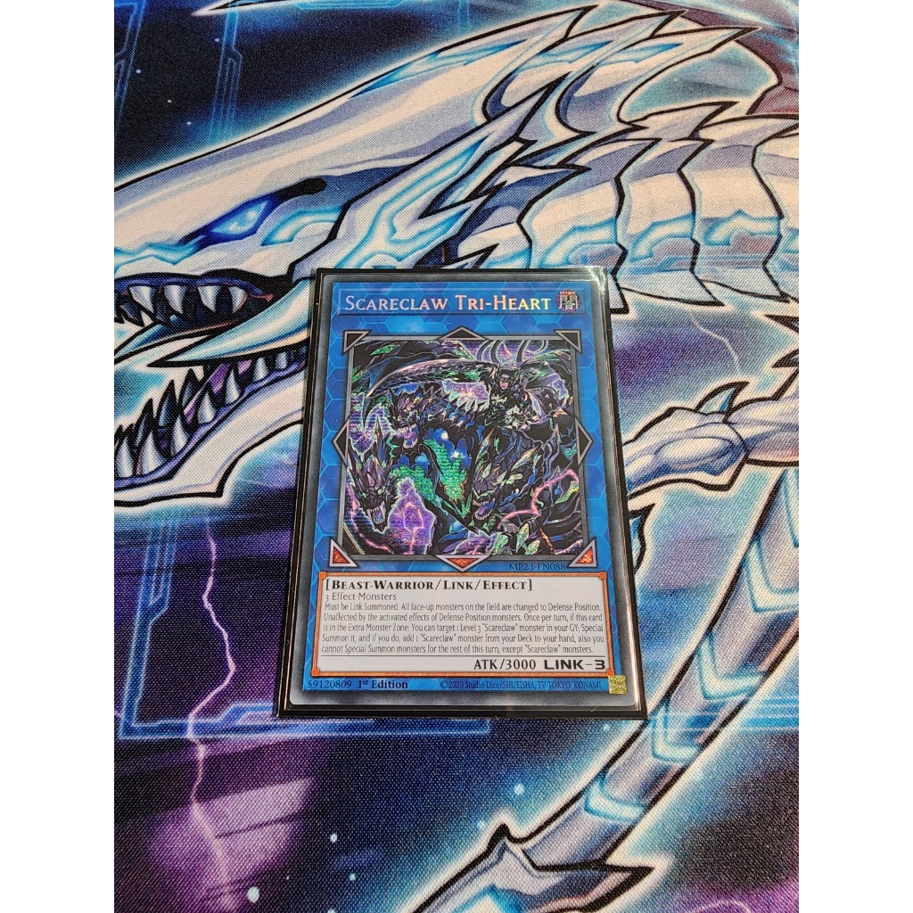 Bài Yugioh TCG UK [MP23-EN088] Scareclaw Tri-Heart - Prismatic Secret ...