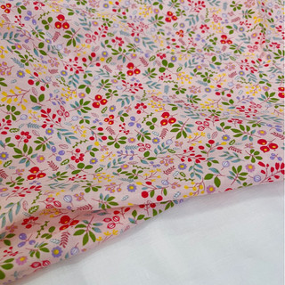 Vải Thô Cotton Hoa Mềm Rũ Khổ 1m45
