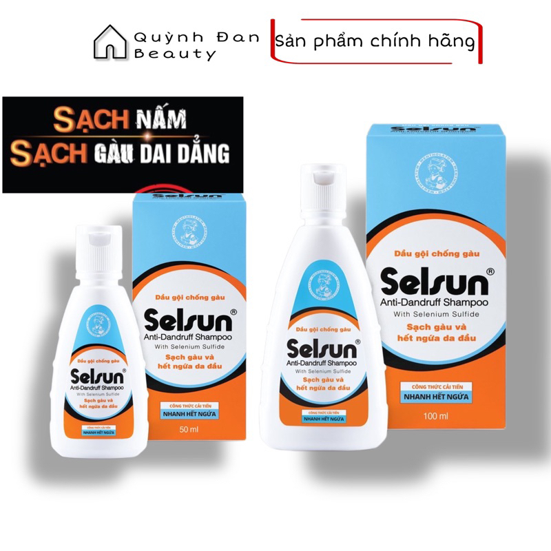 Dầu gội chống gàu Selsun 50ml - 100ml