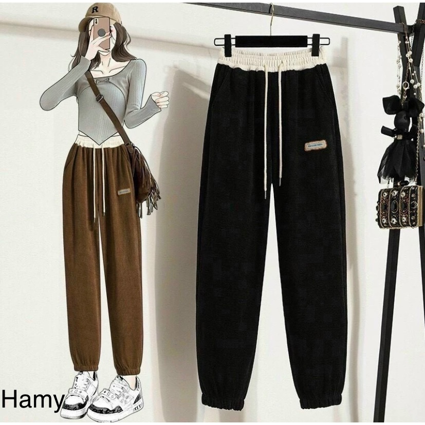 Quần Jogger Basic Chất Tổ Ong Siêu Hít Hót