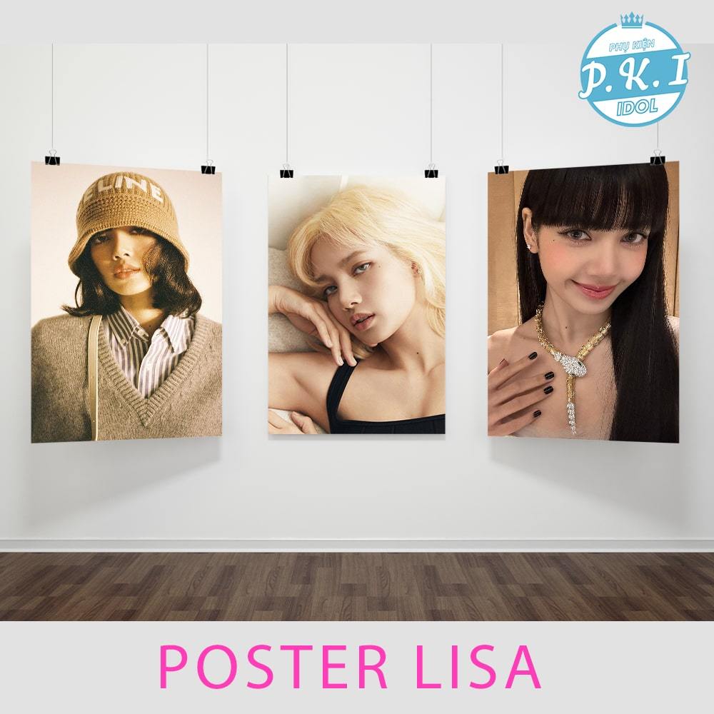 Poster Lisa Sưu Tầm Cực Cháy - Ảnh Lisa Dán Tường Trang Trí Góc Học Tập ...