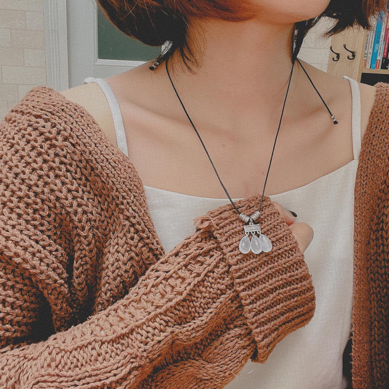 Vòng cổ Fumio - Dây chuyền mặt hình giọt nước mix charm tùy chỉnh size