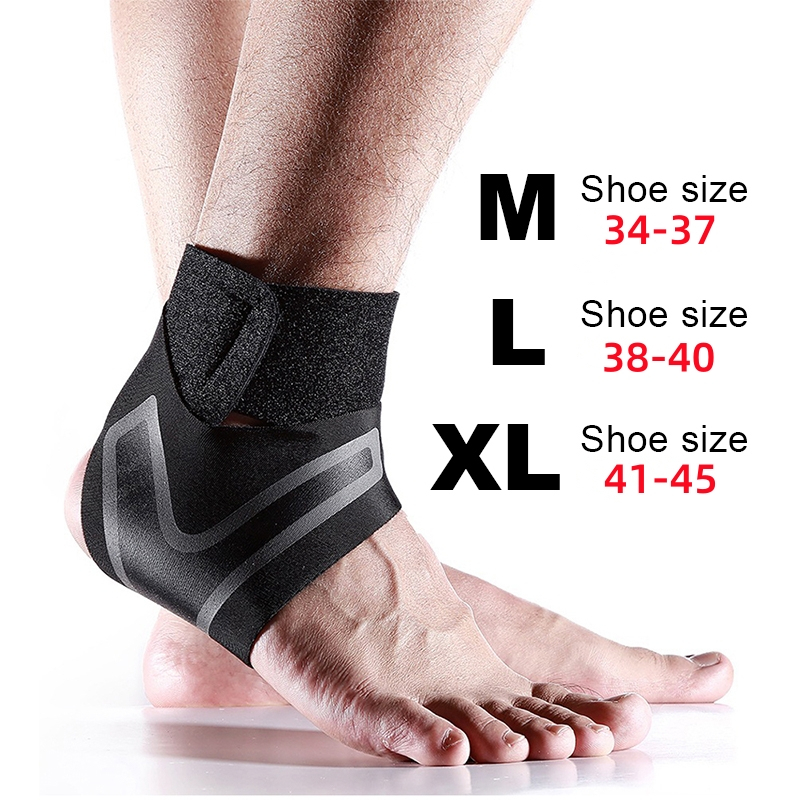 Các kích thước băng quấn cổ chân thể thao