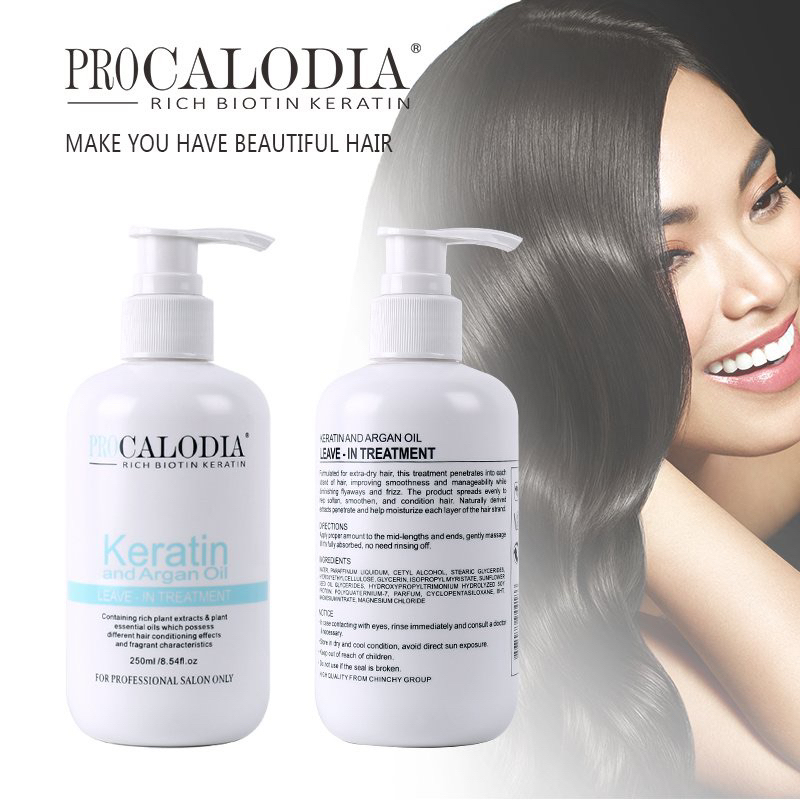 Ô - Kem Xả Khô Dưỡng Tóc Phục Hồi Tóc Hư Tổn CALODIA KERATIN 250ml