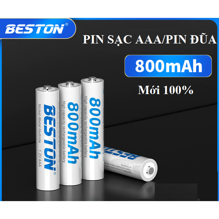 Pin sạc AAA 800Mah Beston dùng cho đồ chơi điều khiển HÀNG CHÍNH HÃNG ...