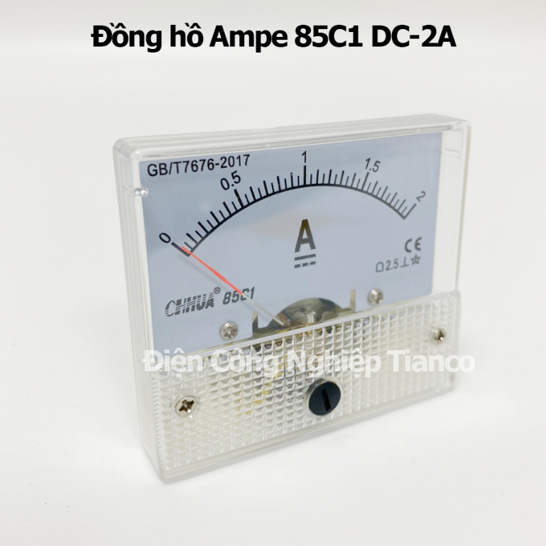 Voltmetro E Amperometro Analogico 65x56 Mm, Doppia Scala DC 50ua 30a E 5v - Foto 9