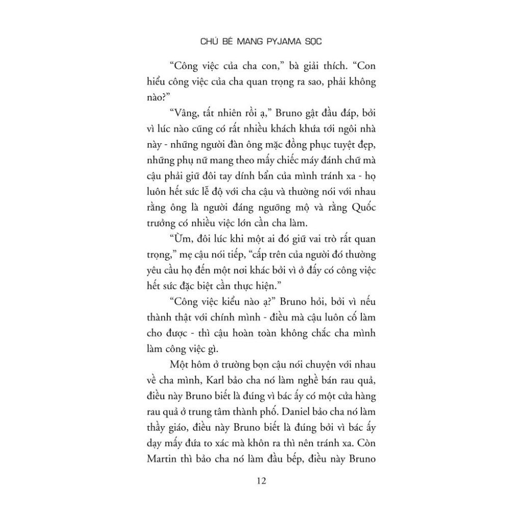 Ảnh Sách - Chú bé mang pyjama sọc (John Boyne) (TB 2023) (Nhã Nam) 4