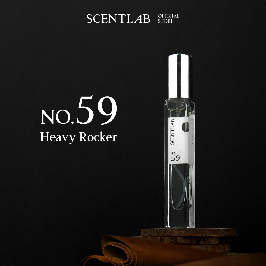 Ảnh Nước hoa nam mini SCENTLAB NO.59 Heavy Rocker nam tính thơm lâu lưu hương 8h- xịt 10ml 2