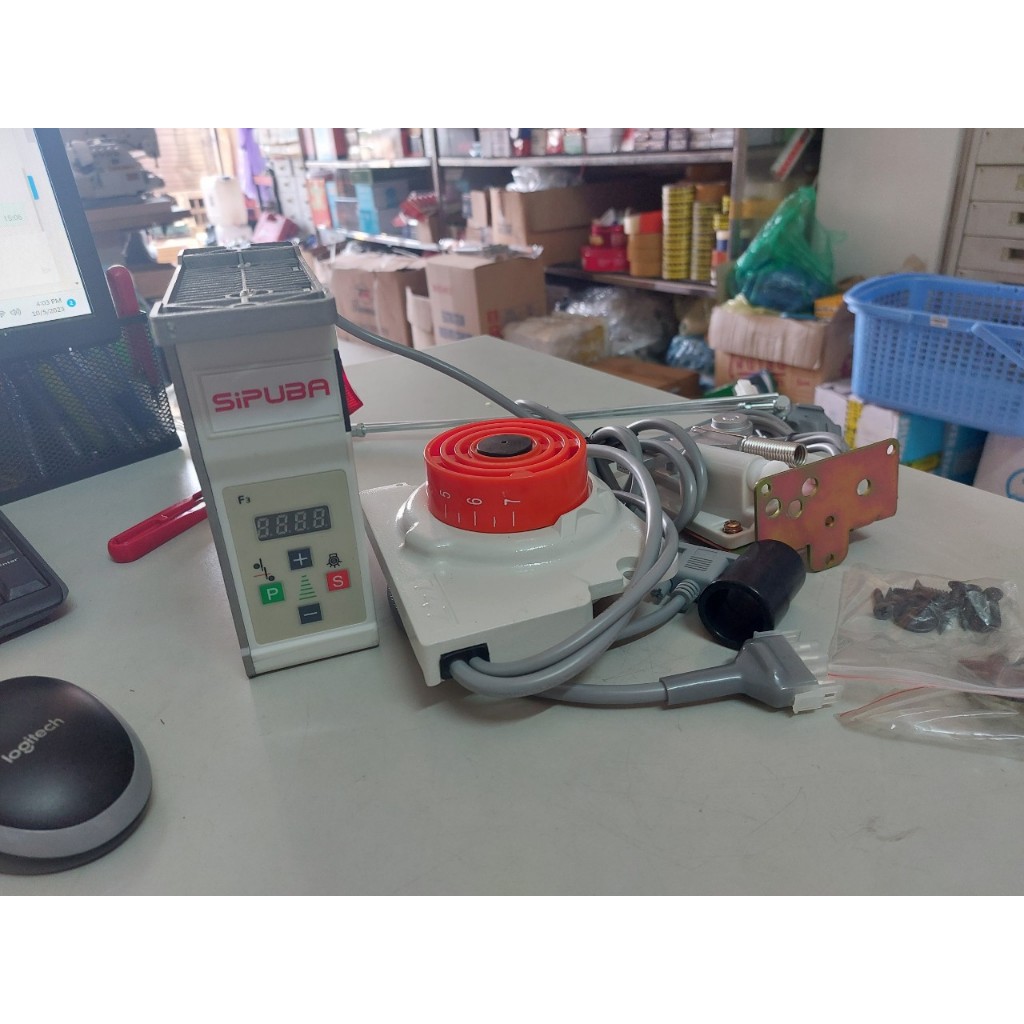 Mô Tơ Liền Trục Máy Vắt Sổ 747F, 757 – Motor Tiết Kiệm Điện Chính Hãng, Chạy Êm, Bền Bỉ, Phụ Kiện Ngành May