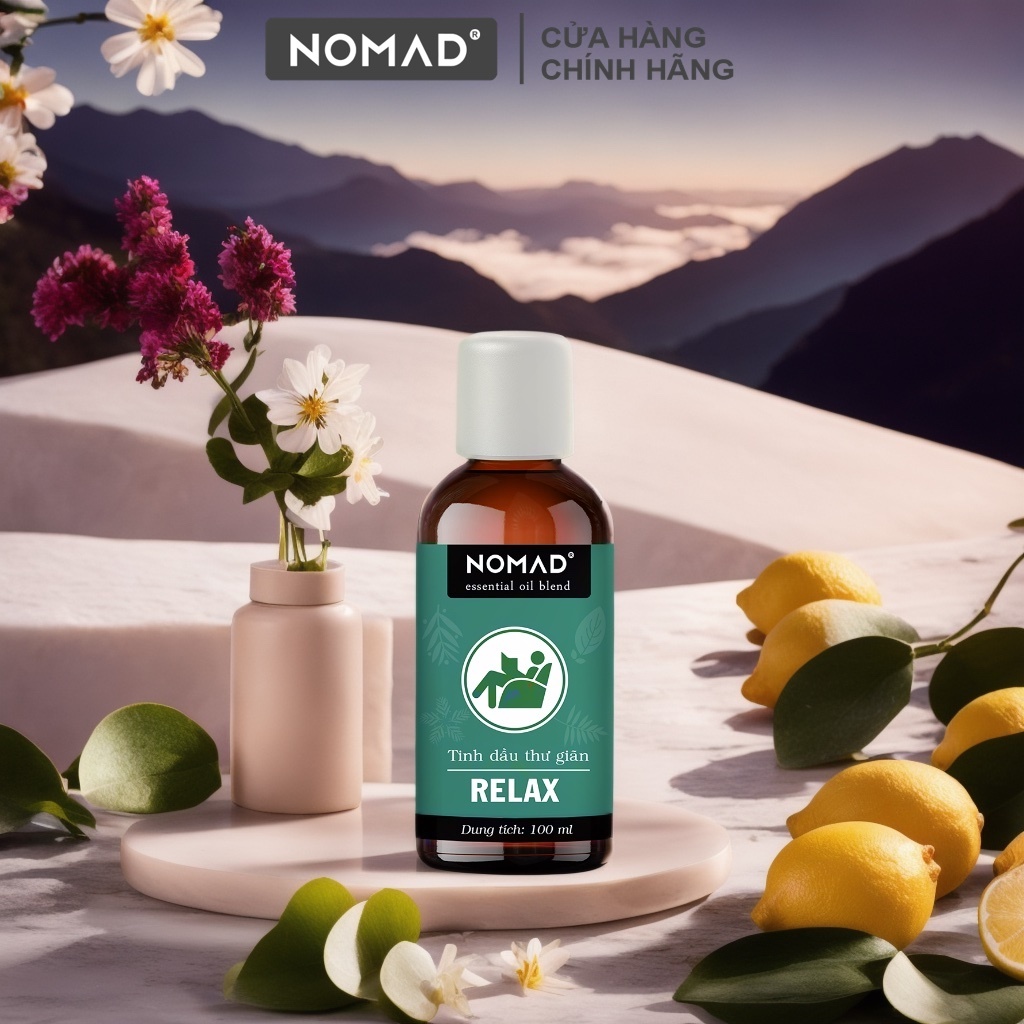 Ảnh Tinh Dầu Nomad Xông Phòng Thư Giãn Essential Oil Blend - Relax 1