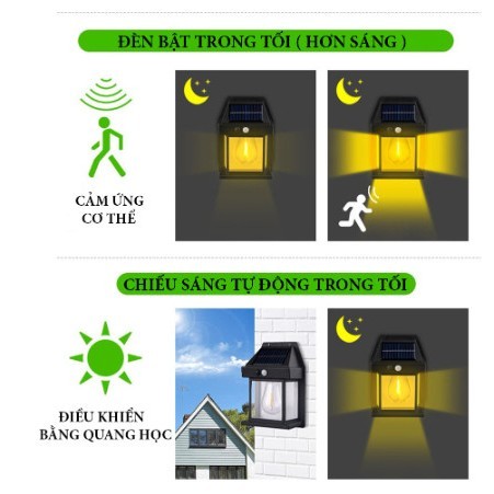 Đèn led năng lượng, đèn cảm ứng năng lượng mặt trời, dây vonfam chống thấm nước, bóng đèn cảm ứng hồng ngoại khi có nguo