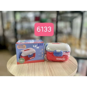 Hộp Cơm Bento SNACK Cho Bé có muỗng có hộp đựng nước chấm (Hộp Đựng Sữa Bột Kèm Thìa Gạt Tiện Dụng)