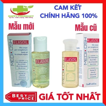 Medicosh Elasoil - Dầu hỗ trợ trị rạn da và ngăn ngừa vết rạn