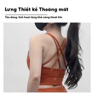 Áo thể thao dây lưng thoáng mát (Gladimax-Bi09) tập gym yoga nữ
