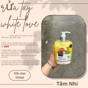Nước rửa tay White Love-Chính Hãng