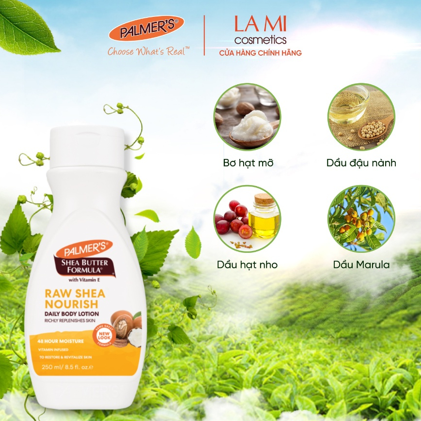 Ảnh Sữa dưỡng thể dưỡng ẩm Bơ Hạt Mỡ Palmer's 250ml 3