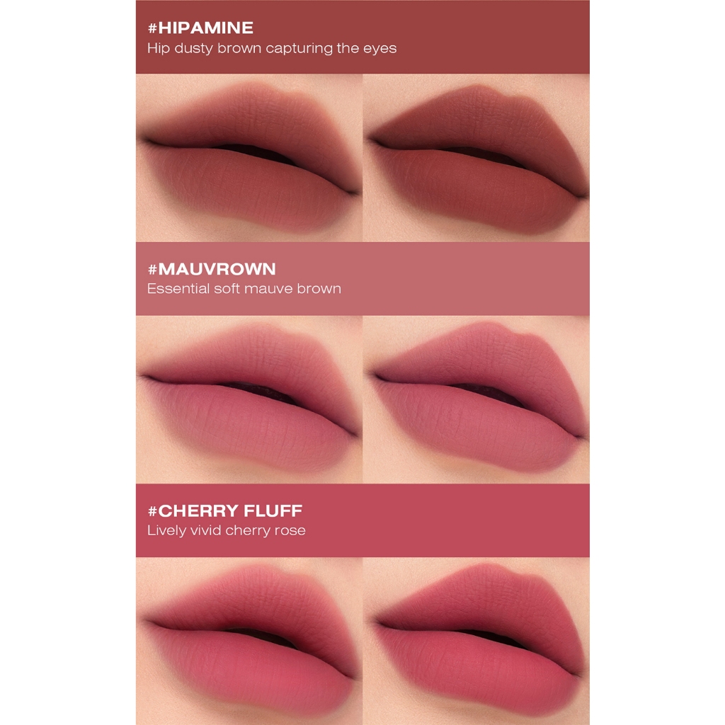 Son Kem Lỳ 3CE Hazy Lip Clay 4g