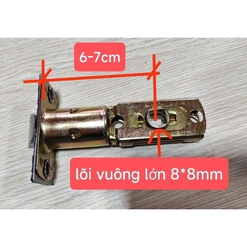 Lõi cò khoá 6-7cm/lõi cò dài 9cm-10cm/lõi vuông lớn 8*8mm cho khóa thông minh
