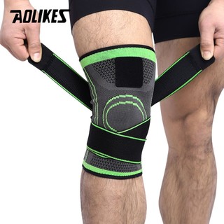 Băng Quấn Gối - Aolikes AL7720, Bảo Vệ Đầu Gối, Đai Quấn Gối Thoáng Khí Có Đai Cuốn Chơi Thể Thao, Tập Gym