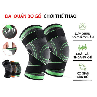 Đai Quấn Bảo Vệ Đầu Gối, Bó Gối Thoáng Khí, Đai Bảo Vệ Khớp Gối, Chơi Thể Thao